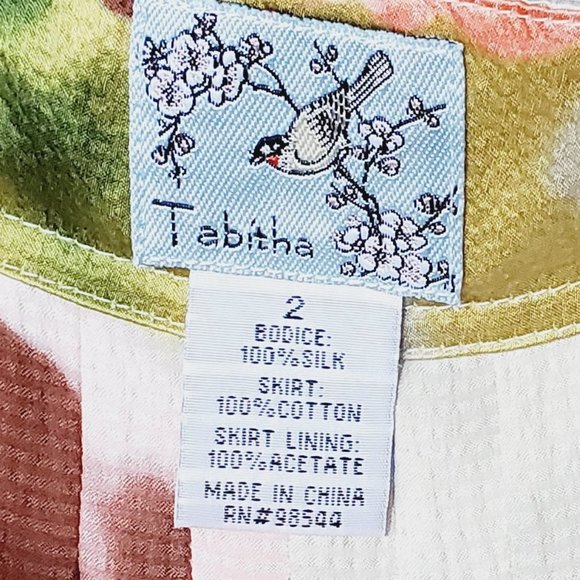 Anthropologie Multicolor Top and Gray Skirt Dress - Picture 5 of 8